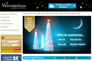 cajas de experiencias wonderbox