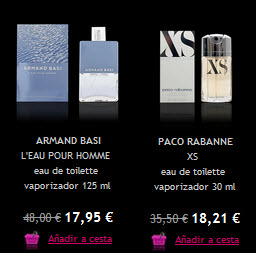 que regalar por menos de 30 euros perfumes