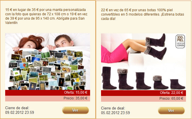 tienda san valentin groupon