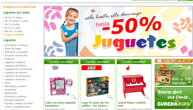 Regalos en Eureka kids