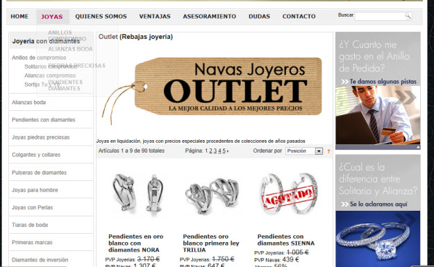 Navas joyeros y regalos