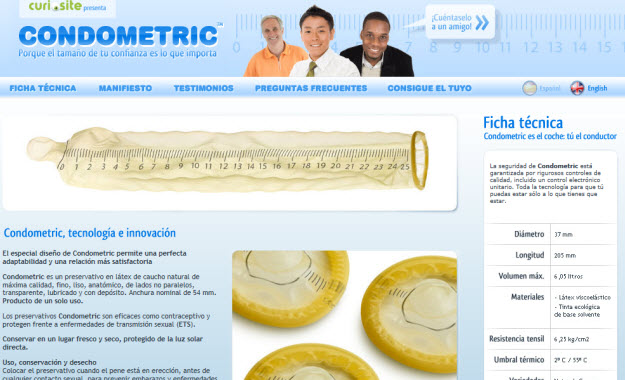 Regalar Condometric en Curiosite