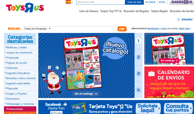 Regalar juguetes de última hora para reyes en Toys R Us