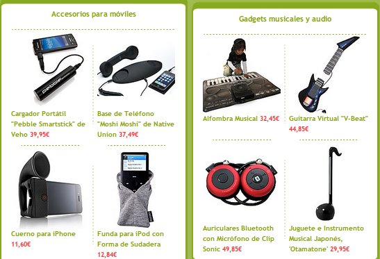 Disfraces, gadgets y regalos originales