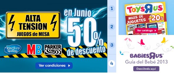 Descuentos de hasta el 50% en juegos de mesa en ToysRus