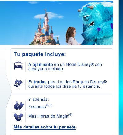 entradas a Disneyland Paris