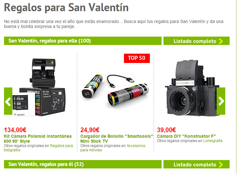 regalos originales San Valentin 2015