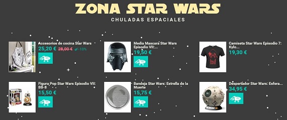 Merchandising cine star wars