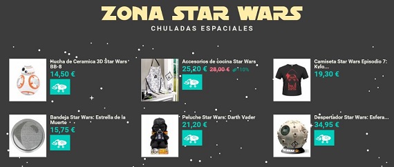 merchandising friki star wars