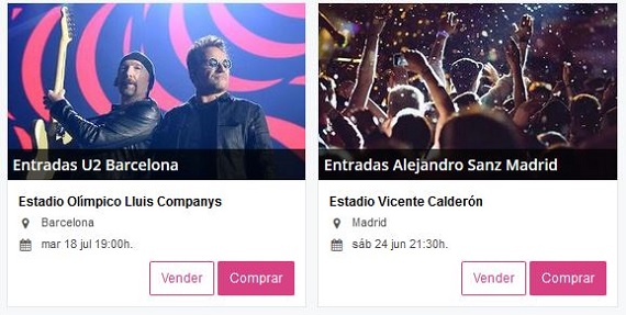 stubhub entradas conciertos