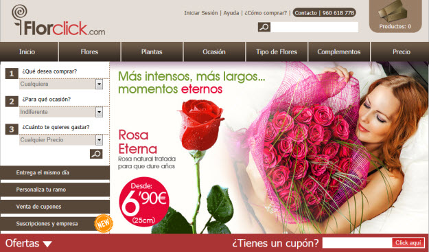 Regalar flores para San Valentín