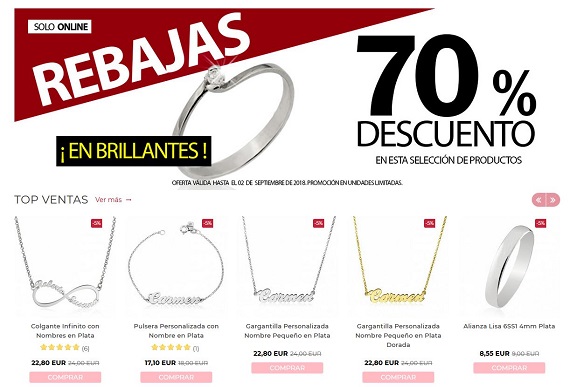 joyeria aresso rebajas